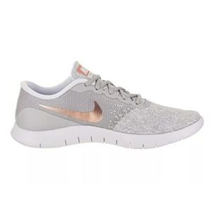 Nike Flex Gray and Rose Gold
